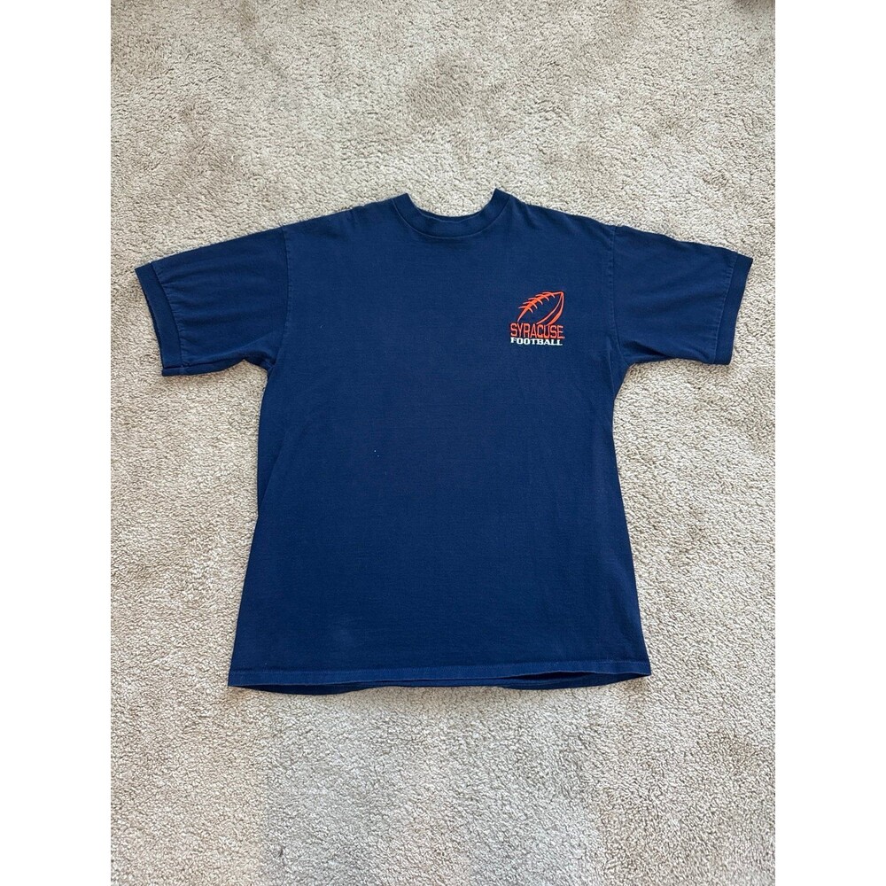 Syracuse Football Men’s Vintage Embroidered Tee Size Large